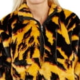 thumbnail image 4 of Aries Arise Women's Furry Half Zip, Animal Print, X-Small, 4 of 6