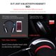 thumbnail image 2 of Sidaley Nuevos auriculares inalámbricos Auriculares Bluetooth Auriculares estéreo plegables para juegos con micrófono para teléfono móvil Cables de audio/vídeo Rojo, 2 of 6