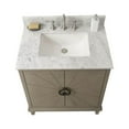 thumbnail image 2 of Legion Furniture WLF7040-30-AGO-CW 30 in. Antique Gray Oak Vanity with Carrara White Top, 2 of 5