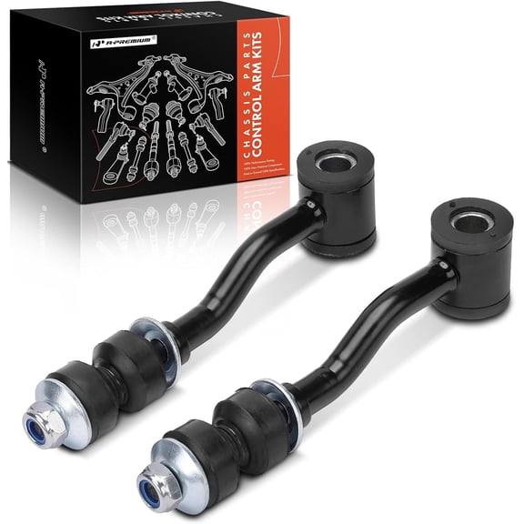 A-Premium 2 x Front Sway Bar Links Stabilizer Bar Links Compatible with Jeep Cherokee 1984-1991, Wagoneer 1984-1990, Comanche 1986-1991