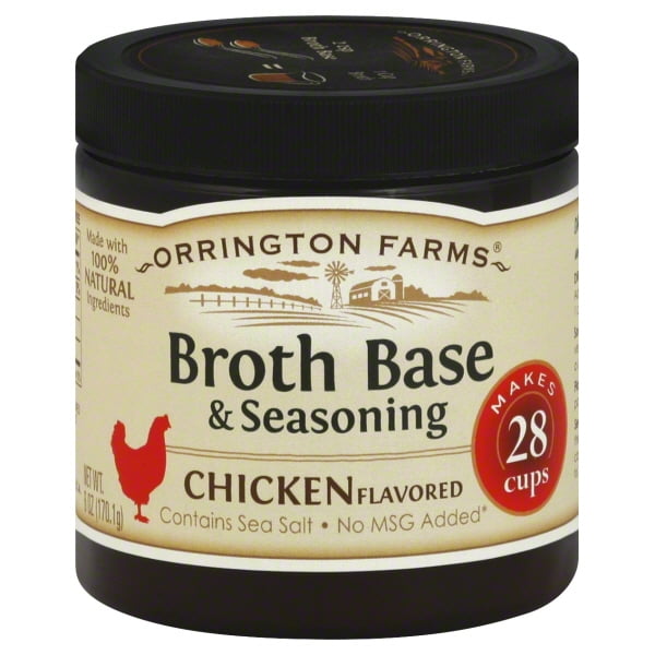 Orrington Farms® Chicken Flavored Broth Base & Seasoning 6 oz. Jar