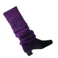 thumbnail image 2 of Travelwant Women's Cable Knit Long Boot Stocking Socks Knee High Winter Leg Warmers Women Leg Warmers Knit Ribbed Leg Warmer for Party Accessories, 2 of 2