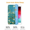 thumbnail image 7 of DTTO iPad 9.7 Case 2018 iPad 6th / 2017 iPad 5th Case, Ultra Lightweight Slim Protective Soft Back Cover Smart Trifold Stand for iPad 9.7 2018/2017 [Auto Sleep/Wake], Almond Blossom, 7 of 7