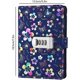 thumbnail image 2 of Floral Covers Diary with Lock, Multi Color Combination Lock Journal (Combination Lock Diary) A6 PU Leather Locking Binder Diary (Multicolour Peach Blo, 2 of 4