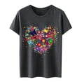 thumbnail image 4 of Ruyang Women's Funny Graphic Shirt Short Sleeve Round Neck T Shirt Fashion Top Lightweight Soft Casual Summer T Shirt, 4 of 4