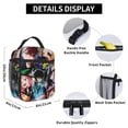 thumbnail image 4 of My Hero Academia Lunch Bag Anime Lunch Tote Bag Reusable Insulated Lunch Box Portable Lunch Bento Box For College Work Office Picnic 10*8*4 Inch, 4 of 9