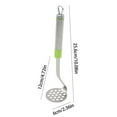 thumbnail image 3 of Stainless Steel Potato Mashers Quality Thickened Potatoes Mud Manual Crusher Kitchen Fruit Vegetable Cutter Tools, 3 of 6