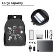 thumbnail image 6 of Honeii I Love Coffee Print Laptop Backpack for Work, College, Travel, Daily Backpacks for Men Women, Sport Rucksack,Computer Bag, 6 of 8