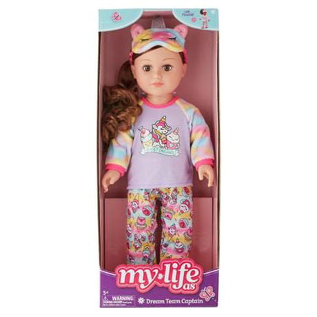 My life as 18 poseable ballerina doll brunette hair deals