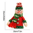 thumbnail image 3 of Funda para botella de vino Bolsas Decoración Fiesta en casa Papá Noel Navidad Wmkox8yii gf9727, 3 of 3