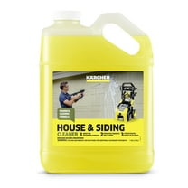 Kärcher House & Siding Cleaner, Removes Dirt, Grime, Algae, and Mold, Highly Concentrated, Makes up to 40 gal of Cleaner, Readily biodegradable, For Pressure Washers