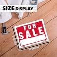 thumbnail image 2 of BAZIC For Sale Sign 9"X12", Plastic Signs, Waterproof Indoor Signage, 24-Pack, 2 of 7