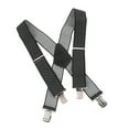 thumbnail image 1 of Men Suspenders, 2in Wide X Back Structure Men Dress Suspenders  For Party, 1 of 8
