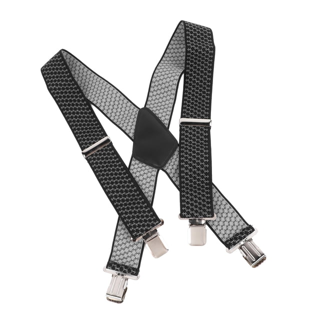 Men Suspenders, 2in Wide X Back Structure Men Dress Suspenders For Party