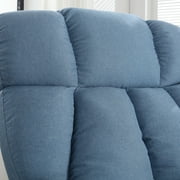 JONPONY Power Lift Recliner Chair Recliners for Elderly with Heat and Massage Recliner Chair for Living Room with Infinite Position and Side Pocket,USB Charge Port,Blue