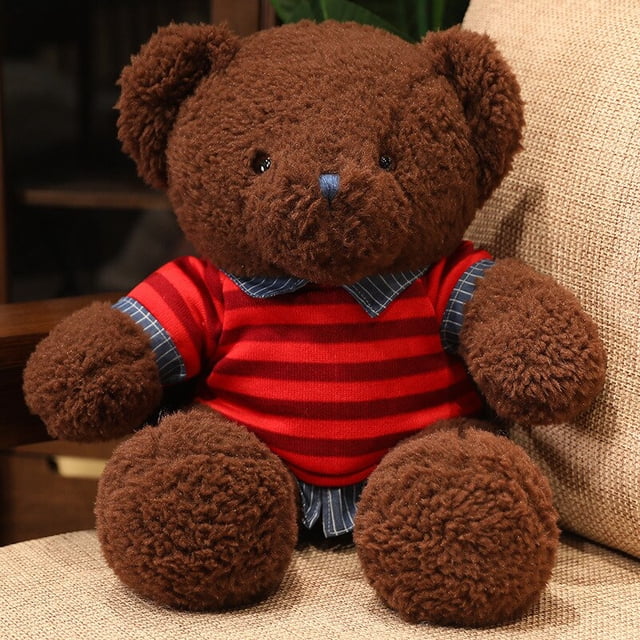 Muñeco de peluche de caballo verde para niño, juguete de simulación, mascota, caballo, Pony, decoración del zodiaco, regalo de cumpleaños para niño, juguetes escolaresRed80CM Fivean unisex