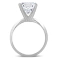 thumbnail image 3 of Silvago Jewel Excellent Princess Cut 1.8 Ct Lab Created Diamond Wedding Ring - 14K White Gold Plated Anniversary Ring - Anniversary Solitaire Ring - Wedding Engagement Bridesmaids Ring, 3 of 3