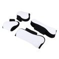 thumbnail image 1 of Bottes de Protection Cheval en PU Blanches pour Entraînement Équestre, 1 of 8