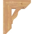 thumbnail image 3 of Ekena Millwork 5 1/2"W x 18"D x 22"H Funston Slat Smooth Bracket, Western Red Cedar, 3 of 4