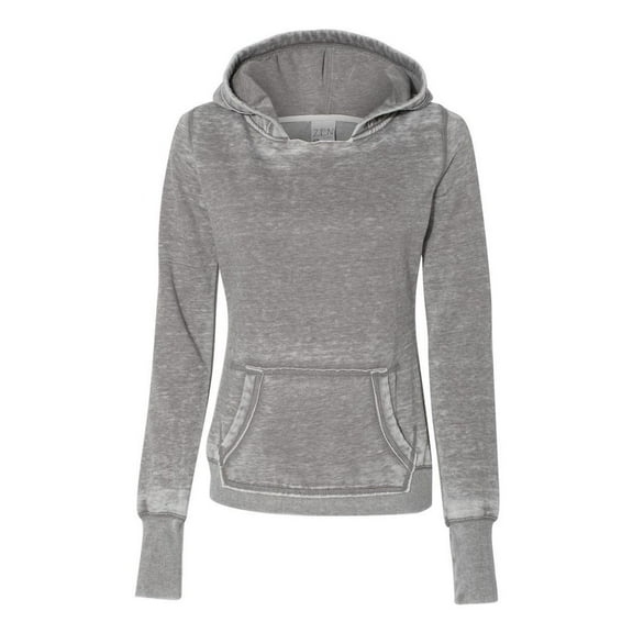 J. America Women�'s Zen Fleece Hooded Sweatshirt