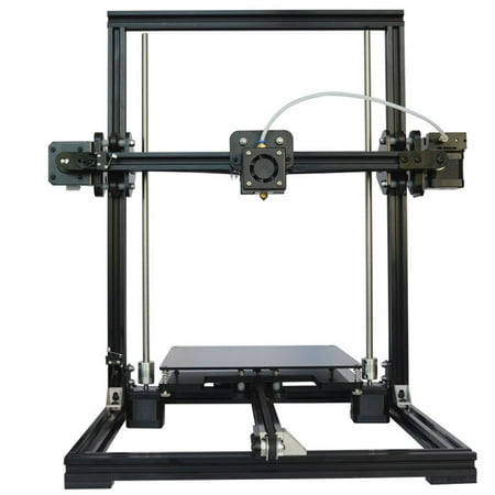 Aluminium Profile Extrusion 3D Printer Kit Printer 3D Printing SD Card LCD Screen Plastic Wheel with Bearings