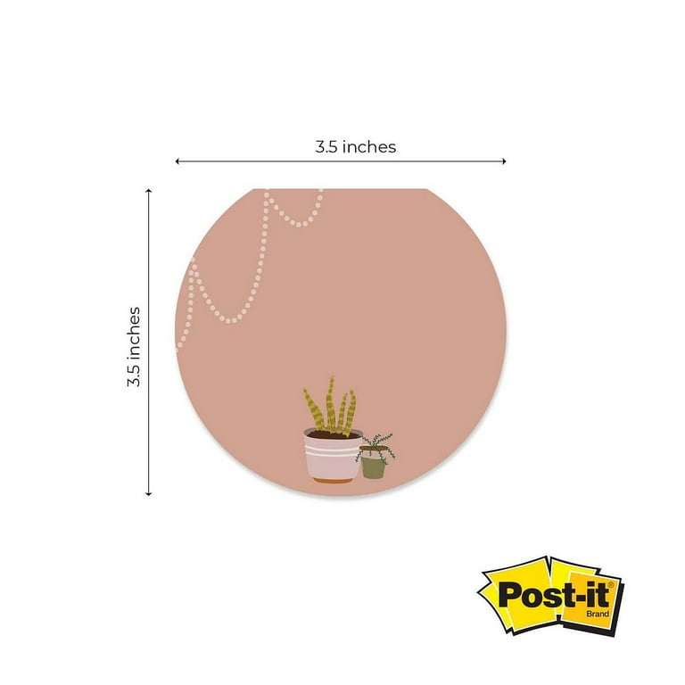 Round post sale it notes
