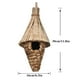 thumbnail image 3 of Casa de colibrí, decoraciones de casas de pájaros de hierba de bolsillo, nido de pájaro tejido a mano colgante, cabaña de pájaros para exteriores, jar Soledad casa nido, 3 of 9