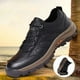 thumbnail image 5 of Zapatos de escalada para hombre zapatos deportivos de cuero con cordones zapatos para correr para viajes al aire libre, 5 of 9
