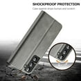 thumbnail image 3 of Galaxy S20 FE Wallet Case for Samsung Galaxy S20 FE Premium Luxury PU Leather Wallet Flip Magnetic Clasp Cover Retro S20 FE Case Credit Card Holder Kickstand Shockproof Case,
Gray, 3 of 7