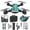 Green, variant on Gifts for Teenage Boys 16-18, FPV Drone with 1080P Camera 2.4G Wifi FPV Rc Quadcopter with Headless Mode, Follow Me, Altitude Hold, Obstacle Avoidance Toys Gifts for Kids Adults, Green, One Size