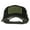 Black Grey, variant on Subdued American Flag Patched Big Size Washed Mesh Cap - Kelly Gold XL-3XL