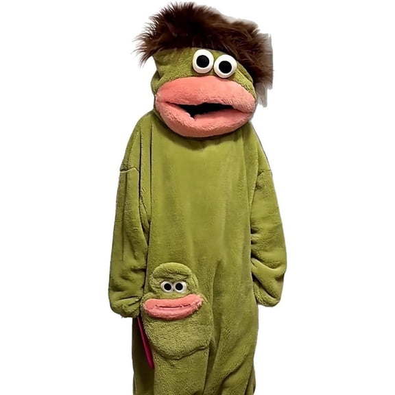 Funny Frog Pajamas, Mini Silly Frog Pajamas, Unisex Cozy Loungewear for Sleepovers
