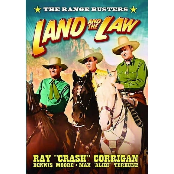 Land And The Law (DVD), Alpha Video, Western