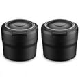 thumbnail image 1 of 2X Cenicero Portátil con Luz LED Del Automóvil Cenicero de Pitillo Cenicero para Autos Ceniceros Sin Humo Accesorios para Autos, Negro, 1 of 5