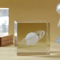thumbnail image 3 of Pisapapeles De Cristal 3D Happyware Adornos De Grabado Cubo de Cristal 4cm x 4cm x 4cm, 3 of 3