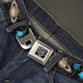 thumbnail image 2 of Buckle-Down Belt, Seatbelt Buckle Belt, Solar System Sun Planets Stars, 34 to 52 Inches, 2 of 9