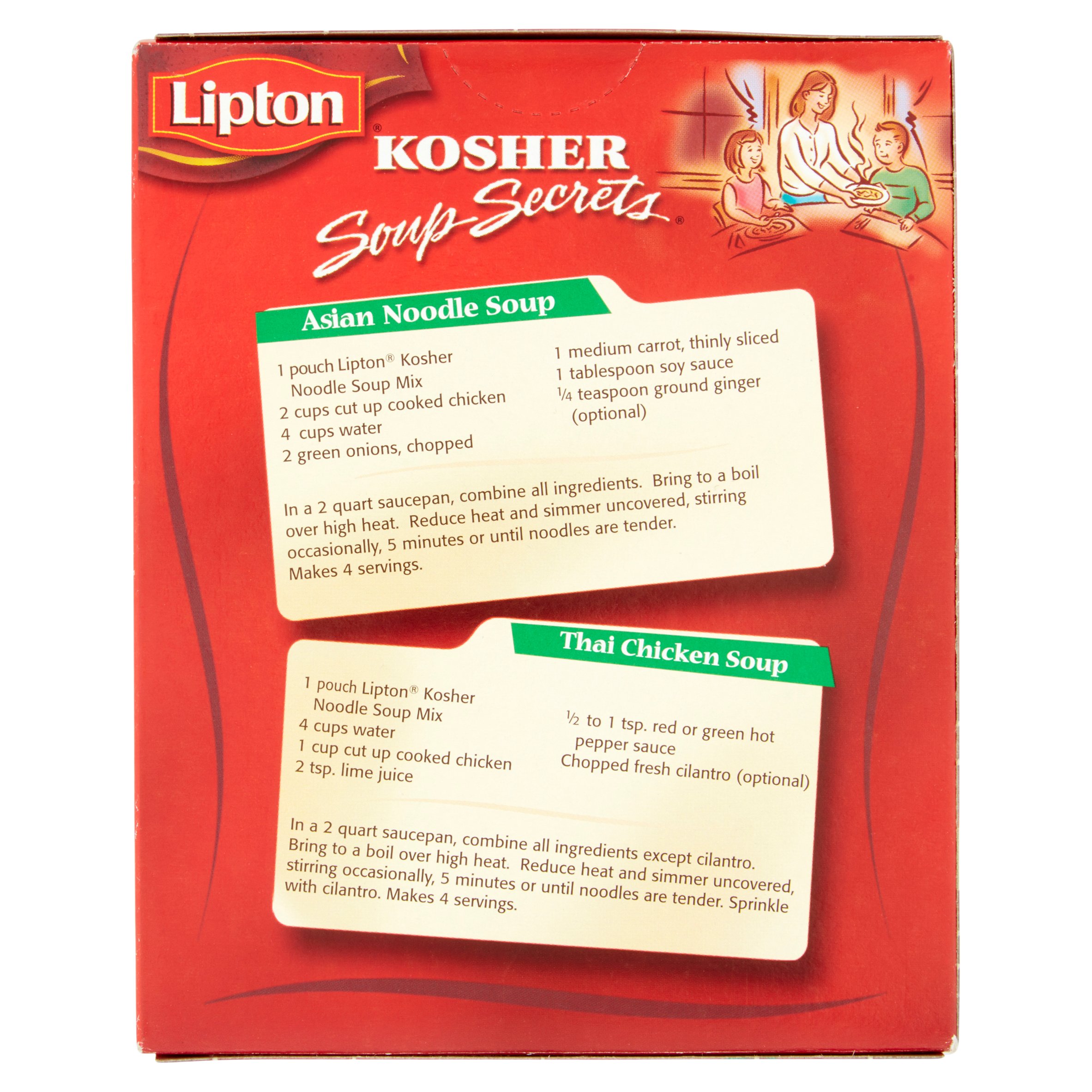 Lipton Soup Secrets Noodle Soup With Chicken, 4.09 oz - image 4 of 5