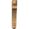 thumbnail image 2 of Ekena Millwork 6"W x 32"D x 38"H Imperial Craftsman Rough Sawn Bracket, Western Red Cedar, 2 of 4
