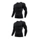 thumbnail image 4 of Sonducket Ropa interior térmica para hombre, medias elásticas para correr, ropa deportiva de compresión cálida, motocicleta, Fitness, Estilo clásico,XL 2Conjunto, 4 of 6