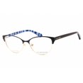 thumbnail image 1 of Kate Spade EMELYN 0PJP 00 Women's Half Rim Blue Plastic Eyeglasses, 1 of 2