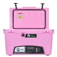 thumbnail image 2 of USA Made Frosted Frog Pink 45 Quart Ice Chest Heavy Duty High Performance Roto-Molded Cooler, 2 of 8