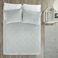 thumbnail image 3 of Home Essence Wiley 3 Piece Reversible Coverlet Set, King/Cal King, Grey, 3 of 6