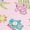 Care Bears Bermuda Pink, variant on Hello Kitty & Friends Baby Girls Sleeveless Allover Print Tutu Dress with Matching Bow Headband, Sizes 0/3M-24M