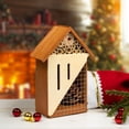 thumbnail image 7 of Pollinating Palace - Bee & Butterfly Wooden Insect Hotel - Multi-Compartment, Home For Butterflies, Ladybugs, and Other, 7 of 7