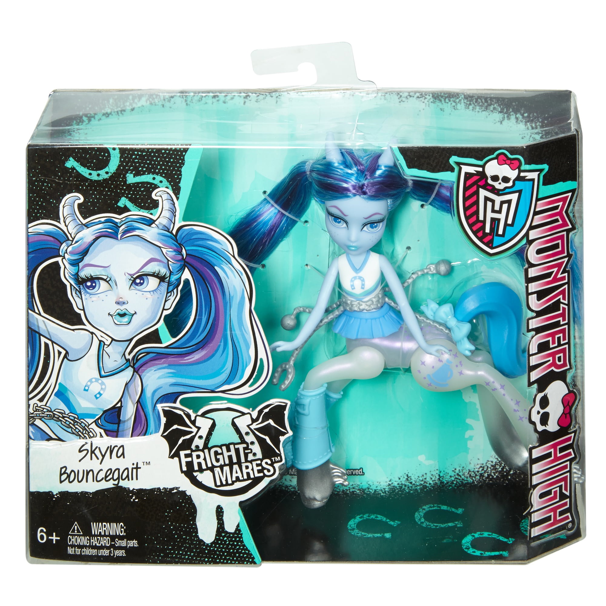 Monster High Fright-Mares Skyra Bouncegait - Walmart.com