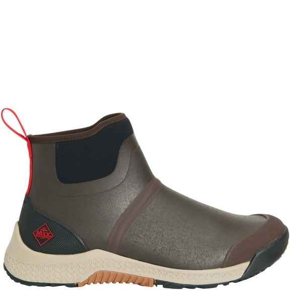 Muck Men's Outscape Chelsea, Coffee Bean/Crockery/Black/Ribbon Red
