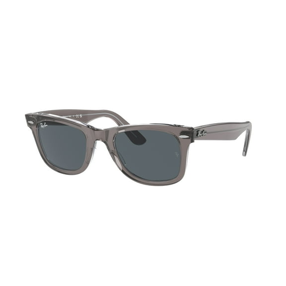 Sunglasses Ray-Ban RB 2140 1355R5 Wayfarer Grey On Transparent B