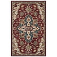 thumbnail image 7 of SAFAVIEH Aspen Jerred Oriental Wool Runner Rug, Red/Blue, 2'3" x 9', 7 of 7