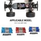 thumbnail image 5 of Vogacara RCGOFFLOW-Juego de varillas de enlace de dirección, pieza de coche RC, distancia entre ejes, juego de varillas de enlace de dirección Kits de construcción modelo Plata, 5 of 6