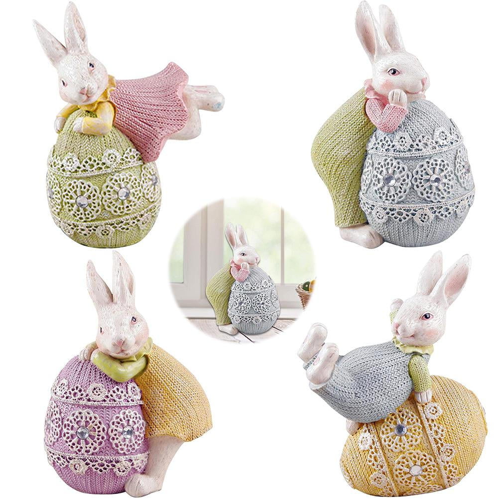 Personalised kids name Hoppy Easter glitter bunny rabbit egg treats sack bag 